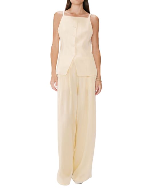 Gilet in misto lino Grace & Mila | SS2627018JAU